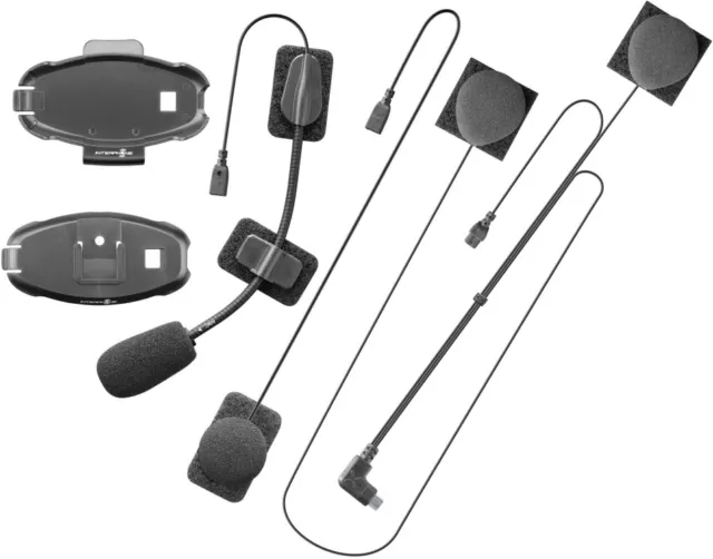 Set Audio Complet Pour Interphone Active / Connect Noir