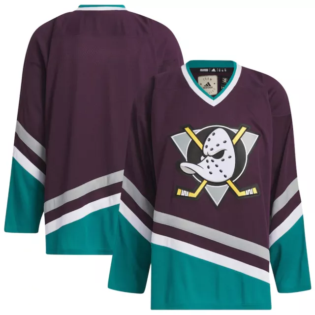 Anaheim Ducks jersey mighty retro PROPLAYER rare mens xl ext large  alternate nhl
