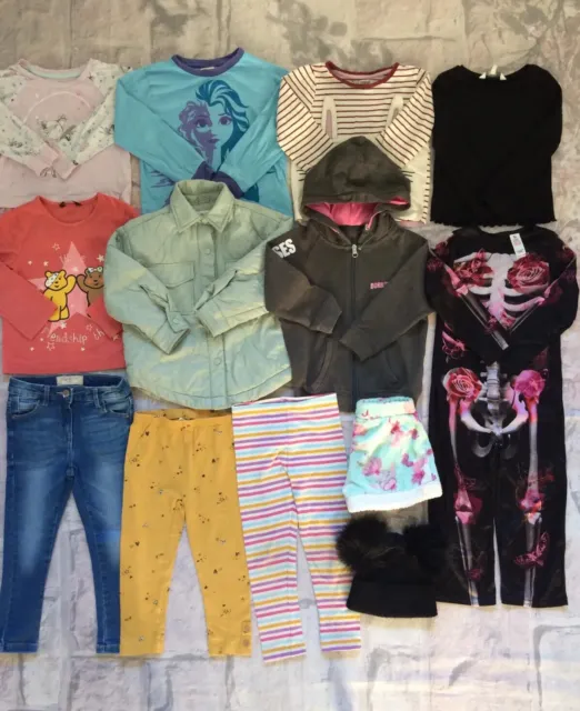 Girls Clothes Bunddle 3-4 Years Jumper Jacket Tops Jeans Next TU George Etc