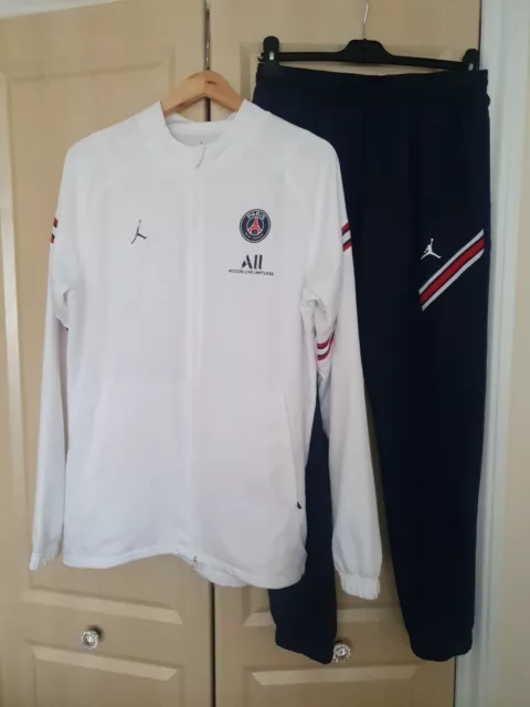 Nike Air Jordan Paris Saint-Germain Strike Home Tracksuit Mens Size M Genuine