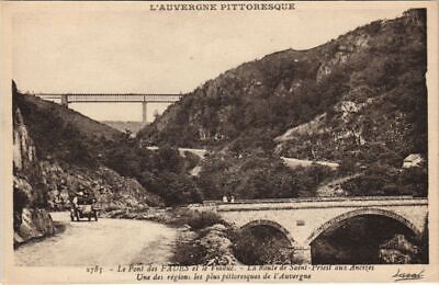 CPA Le Pont des Fades et le Viaduct - Route de St-Priest aux Ancizes (1252839)
