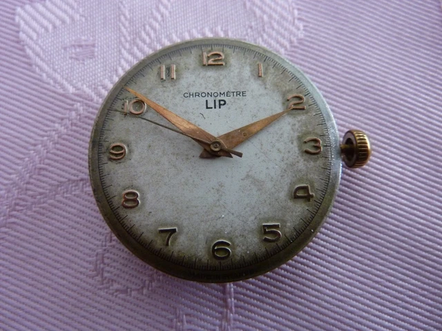 Mouvement Mécanique De Montre LIP R105 (Peseux 320) - Occasion Pour Réparation