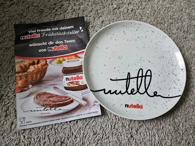 FERRERO NUTELLA FRÜHSTÜCKSTELLER Teller Seltmann Weiden 2024 limitiert