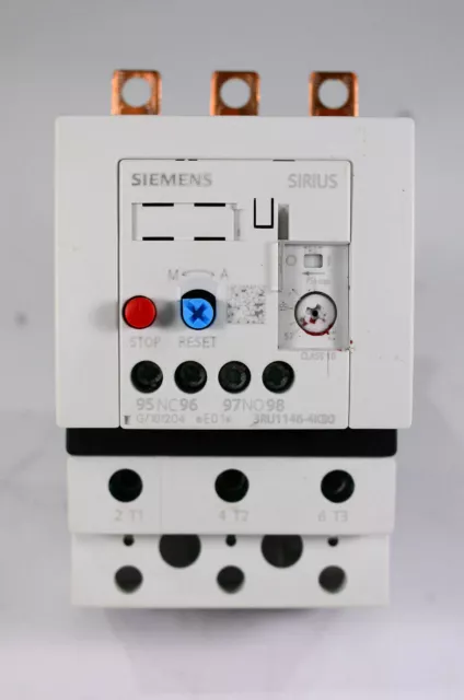 SIEMENS SIRIUS 3RU1146-4KB0 | Motorschutzrelais | Einstellbereich 57-75A