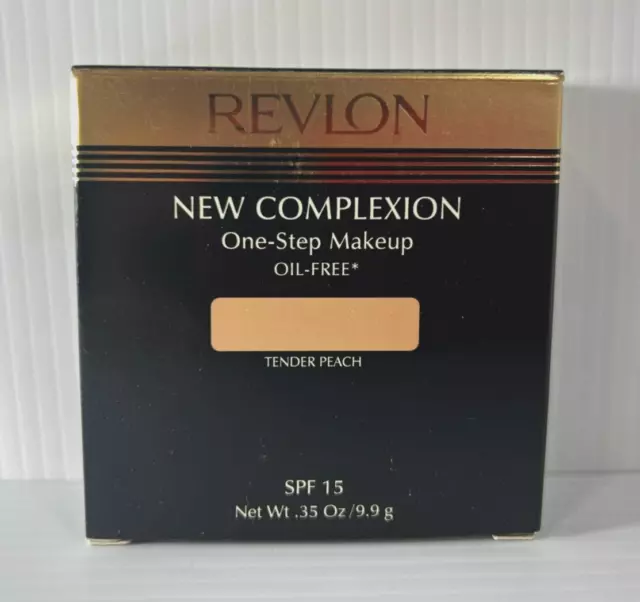 New REVLON New Complexion One-Step Makeup - Tender Peach ** ORIGINAL FORMULA