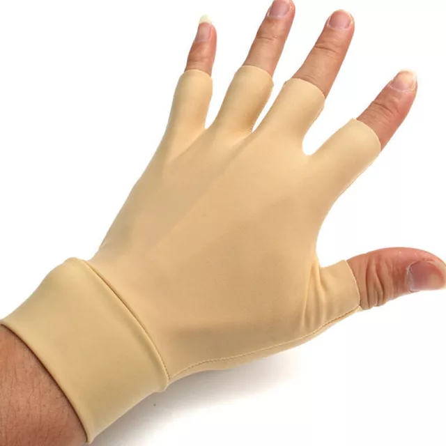 1 Pair Arthritis Relief Gloves Washable Nylon Spandex Anti Hand Compression A_7H