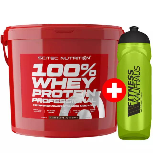 (24,38 EUR/kg) Botella Scitec Nutrition 100% Whey Protein Professional 5000g