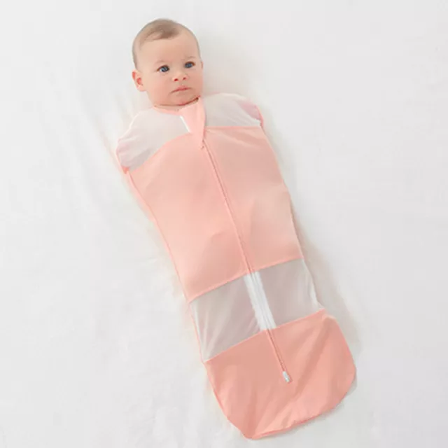 Baby Swaddle Fine Mesh Comfortable to Use Warm Unisex Swaddling Blanket Cotton