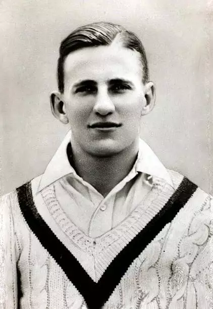 Len Hutton, Yorkshire And England 1955 Old Photo