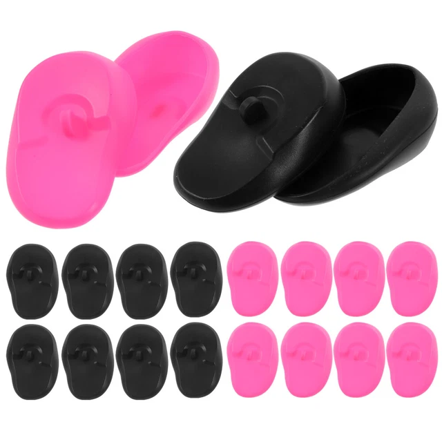 10 Pairs Silikon-Ohrabdeckungen Für Föhnwärme Haartrockner Backöl