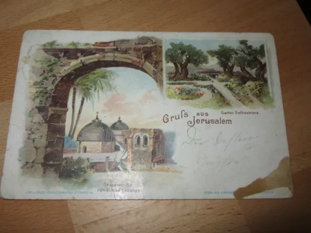alte AK Jerusalem JUDAIKA alte AK Jerusalem JUDAIKA