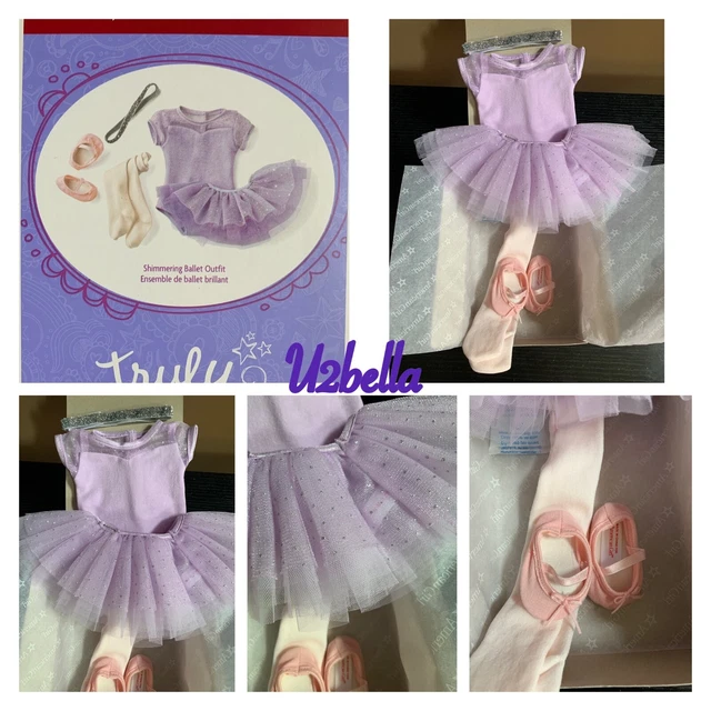 American Girl Shimmering Ballet Outfit For Truly Me 18-Inch Dolls New In Box