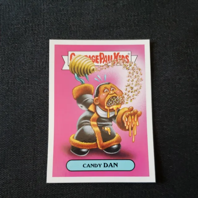 2018 Garbage Pail Kids Oh the Horror-ible Modern Horror Sticker CANDY DAN 1a GPK