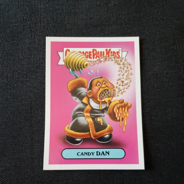 2018 Garbage Pail Kids Oh the Horror-ible Modern Horror Sticker CANDY DAN 1a GPK 2018 Garbage Pail Kids Oh the Horror-ible Modern Horror Sticker CANDY DAN 1a GPK