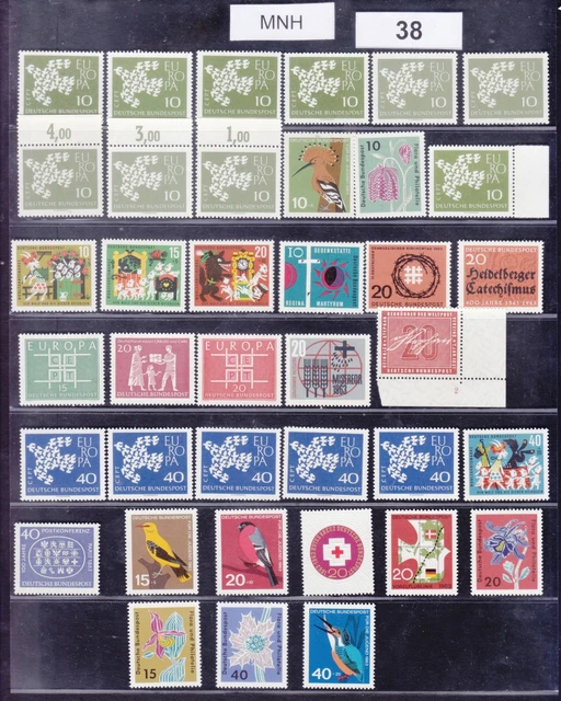 Sephil Deutschland Europa Cept Rotes Kreuz Set Mit 38 Fein MNH Stempel Sammlung
