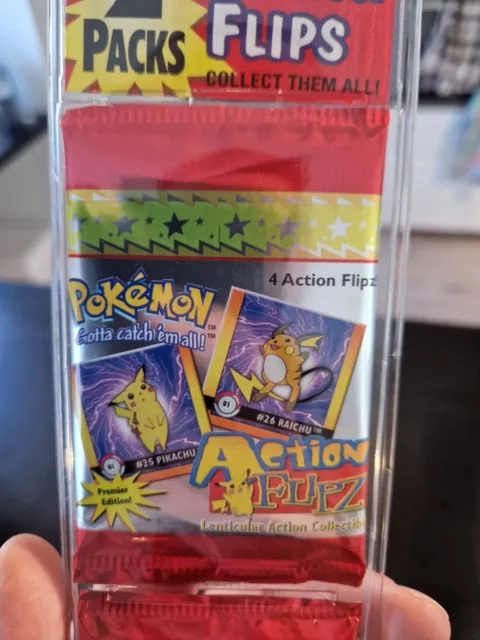 Pokemon Action Flipz Premier Edition - 2er-Pack Booster Blister versiegelt! 3