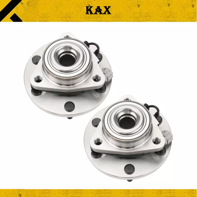 Pair Front Wheel Hub Bearing Assembly for Infiniti QX56 Nissan Armada Titan