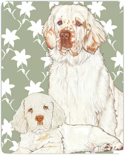 Clumber Spaniel Small Cutting Board