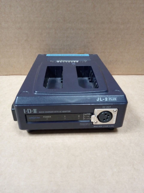 IDX JL-2 plus 2 batteria ricarica rapida JL2 + ioni di litio
