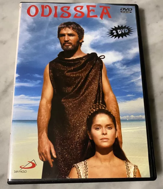 Dvd "Odissea" Franco Rosi Mario Bava Irene Papas 2 Dvd Vendita San Paolo Italia