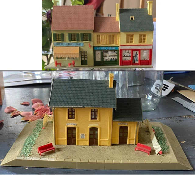 Maquette Jouef Bloc 3 Immeuble En Sachet Neuf Jamais Monté - Référence 196800