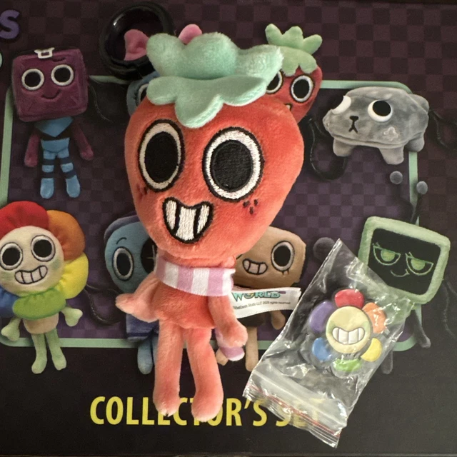 LIMITED OFFICIAL DANDYS World Game - Sprout Keychain & Pin - Series 1 ...