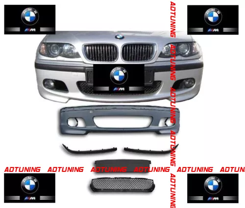 Parechoc Pare Choc Avant Pack M M2 En Abs Bmw Serie 3 E46 Berline Break Touring