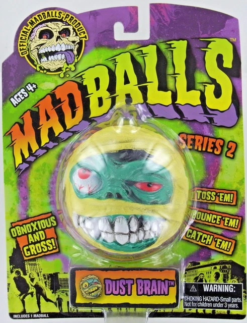 Madballs Dust Brain Sick Series 2 Mad Balls - Rare | eBay