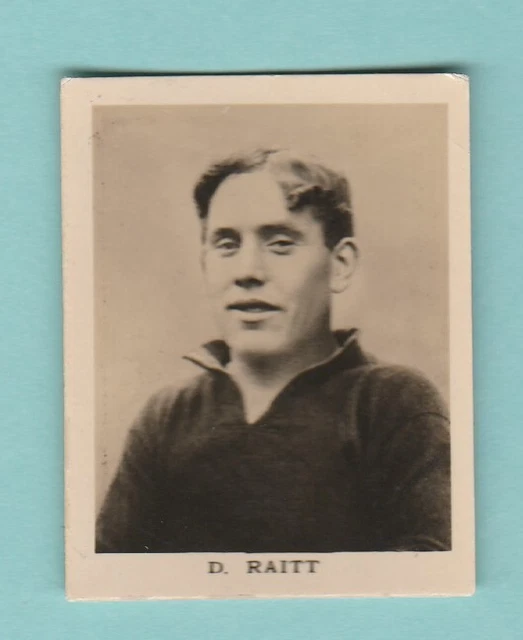 Dundee & Everton  F.c.  - Footballer - David Raitt - D. C.  Thomson  -  C 1930