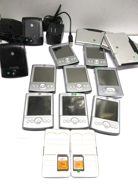 Lot of 8 Palm Tungsten T2 T3  PalmOne Handheld PDA Organizer AS IS