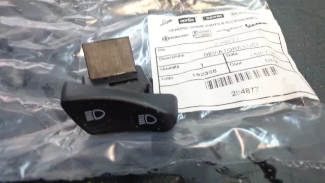 Devioluci Sinistro ORIGINALE per Piaggio VESPA 125 LX / Touring 2005-2013