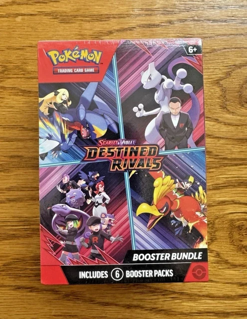 POKEMON TCG SCARLET & Violet Destined Rivals Booster Bundle Box! New ...