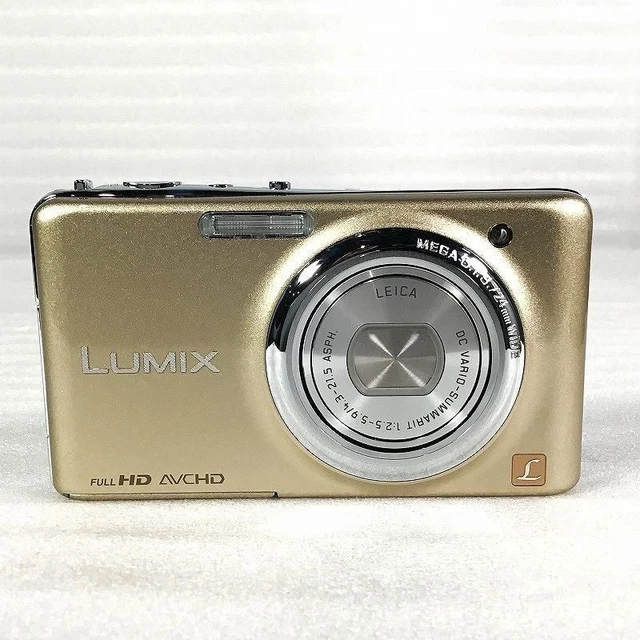 Panasonic LUMIX DMC-FX07 ゴールド Amazon | パナソニック デジタルカメラ LUMIX FX07 グロス