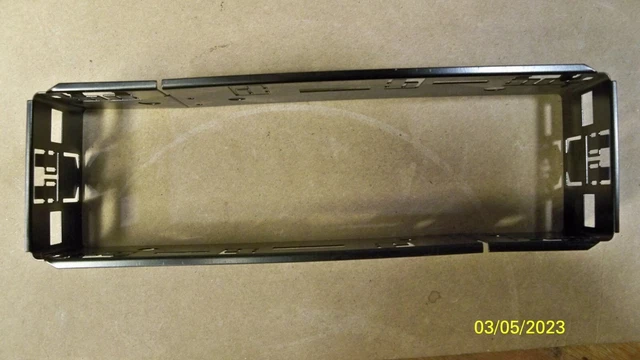 Panasonic Pioneer Blaupunkt Radio Single DIN Mounting Collar Cage Sleeve Bracket