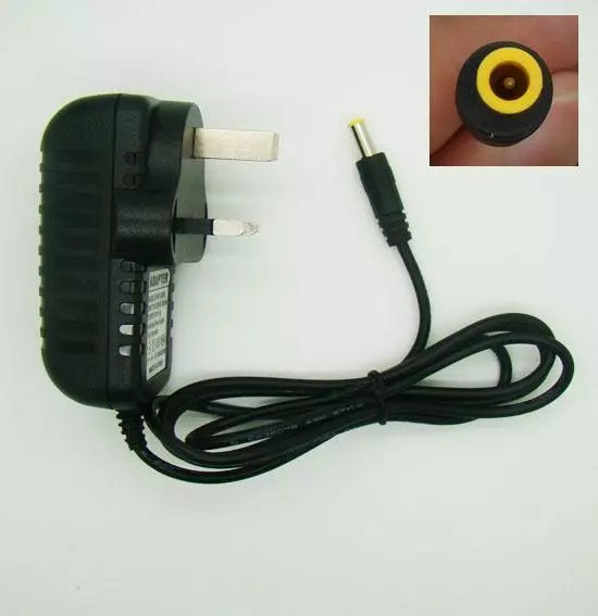 UK Adaptor For Makita BMR100W BMR101W JobSite Radio Power Supply Cord Charger