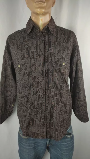 FENDI CAMICIA COTONE Uomo Tg. M Cotton Shirt Man Made In Italy Casual Vintage EUR 100 00 PicClick IT