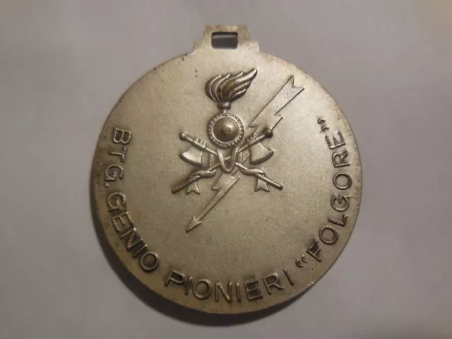 Médaille du bataillon d'ingénierie pionnier Folgore