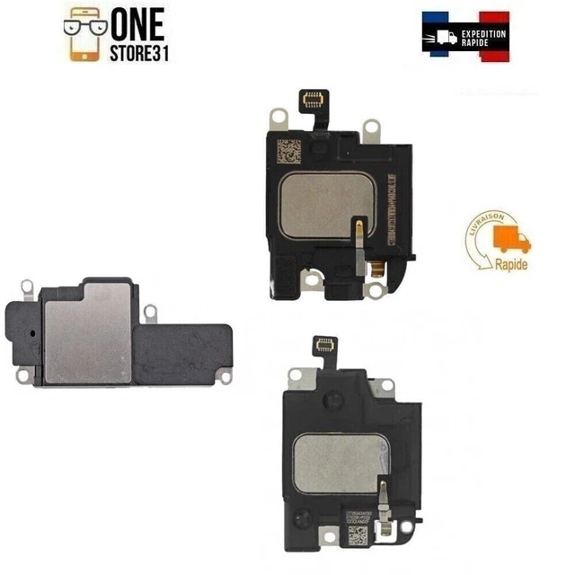 Grille De Haut-parleur étanche Avec Microphone - Blanc, Compatible IPhone 11 Pro Max, Générique Neuf