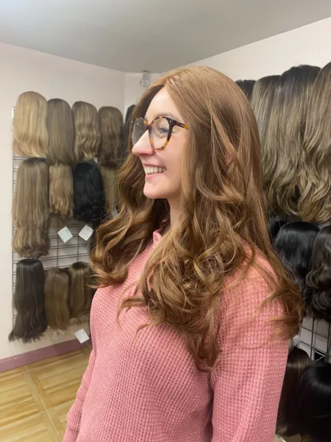 Malky Wig Sheitel European Multidirectional 22" Straight Copper Color 32# Malky Wig Sheitel European Multidirectional 22" Straight Copper Color 32#