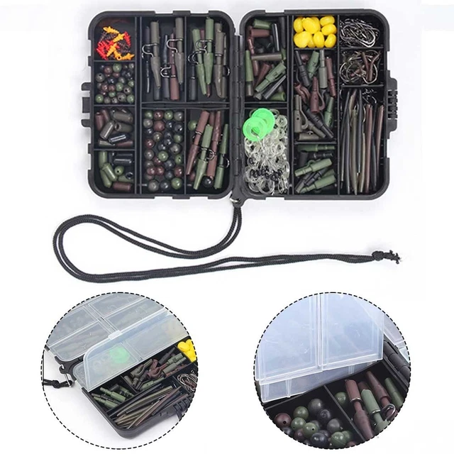 Multi-Box Fishing Tackle Storage System For Hooks, Swivels, Rigs, Shot & More