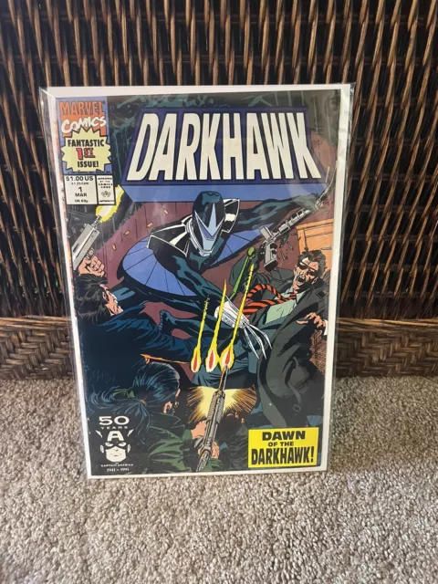 Darkhawk #1 (1991) Marvel Copper Key 1st Appearance & Origin Of Darkhawk- VF/NM