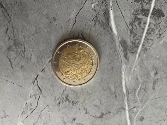 pièce de 2 euros rare 2002 dante alighieri