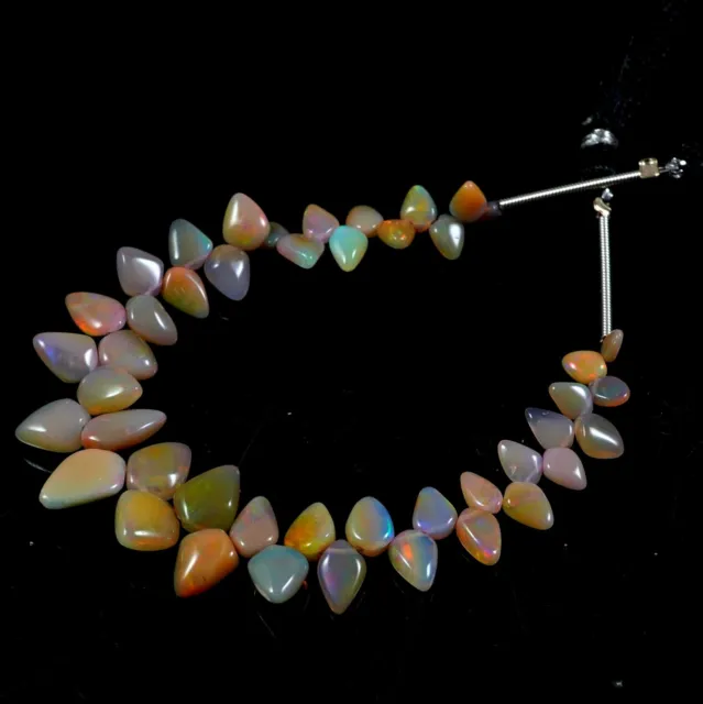 Opale Ethiopien Naturel Lisse Déguisement Gemme Perles Welo Briolettes F-2190