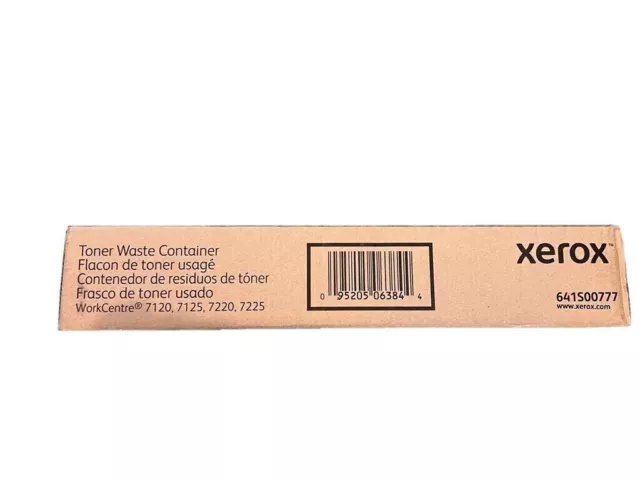 Xerox toner waste container Work Centre 7120, 7125, 7220, 7225 -641S00777 VAT in