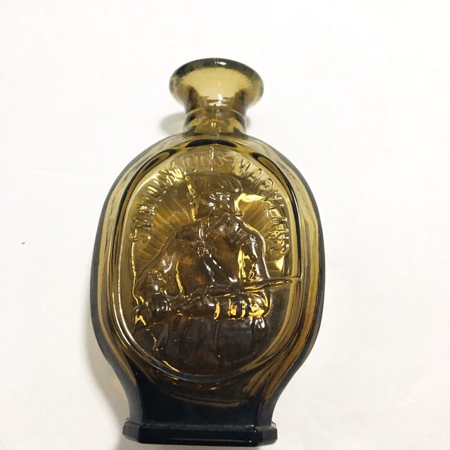 S.A.R. 1981 SONS of the American Revolution Glass Bottle Small Woods Maryland S.A.R. 1981 SONS of the American Revolution Glass Bottle Small Woods Maryland
