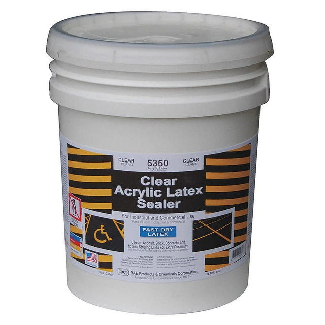 RAE 5350-05 Sealer,Clear,5 gal,Bucket