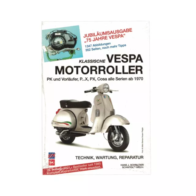 Reparaturanleitung Vespa PK 50 XL2 (Automatikgetriebe - mit E-Start) VA52T 90-97