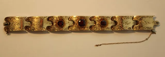 Rare & Beautiful Antique Victorian Gold Bracelet