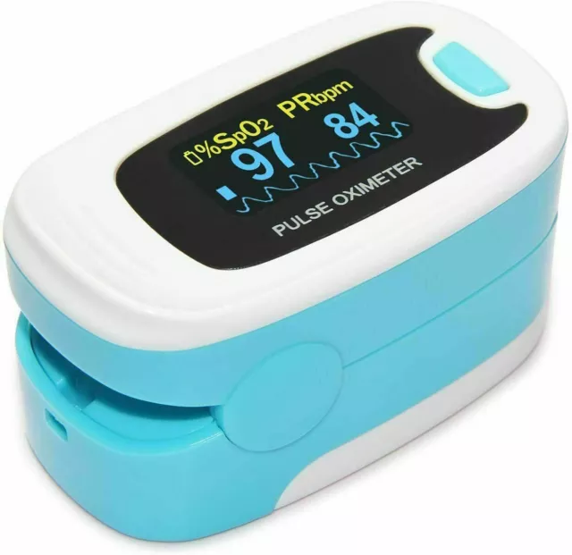 OLED Finger Pulse Oximeter SpO2 PR Blood Oxygen Monitor Pulsioxímetro de dedo