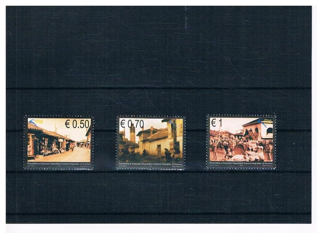 Briefmarken - Kosovo - Mi. Nr. 181-183 - Ausgabe 2010 - Postfrisch - B0021